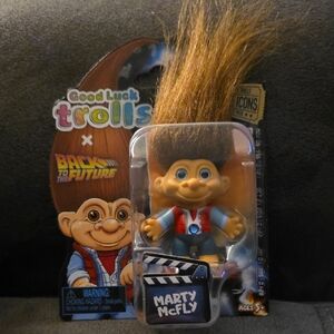 Marty McFly Good Luck Trolls x Back to the Future Figure